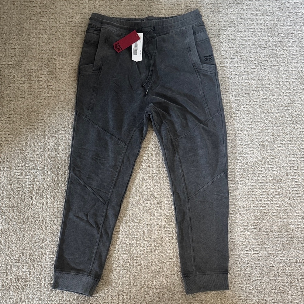 Men's Gray Jogger Sweats - Nasty Pig